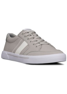 Ben Sherman Men's Hawthorn Low Canvas Casual Sneakers from Finish Line - Grey/White