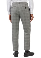 Ben Sherman Men's Heritage Check Slim-Fit Pants - Black