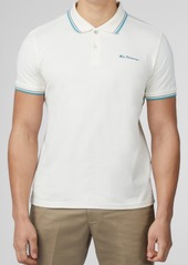 Ben Sherman Men's Signature Short Sleeve Polo Shirt - Ivory