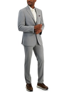 Ben Sherman Men's Slim-Fit Solid Suit - Grey/white
