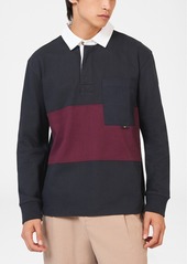 Ben Sherman Men's Utility Rugby Shirt - Dark Navy