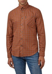 Ben Sherman Plaid Cotton Button-Down Shirt