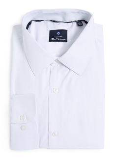 Ben Sherman Slim Fit Button-Down Shirt in White at Nordstrom Rack