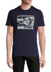 Ben Sherman Spliced Music Graphic T-Shirt