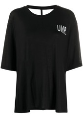 Ben Taverniti Unravel Project LAX open-back T-shirt