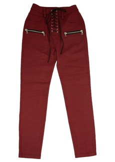 Ben Taverniti Unravel Project Unravel Project Houndstooth Print Pants - Red