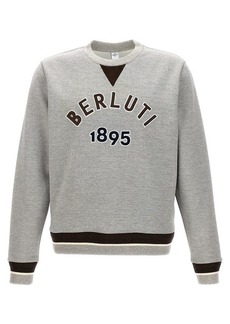 BERLUTI Logo embroidery sweatshirt