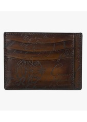 Berluti Men's Bambou Tetris Scritto Leather Card Case