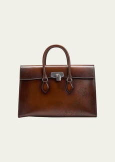 Berluti Men's E'Mio Scritto Briefcase Bag