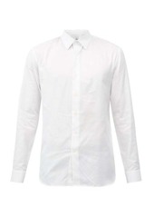 Berluti Scritto-jacquard cotton shirt