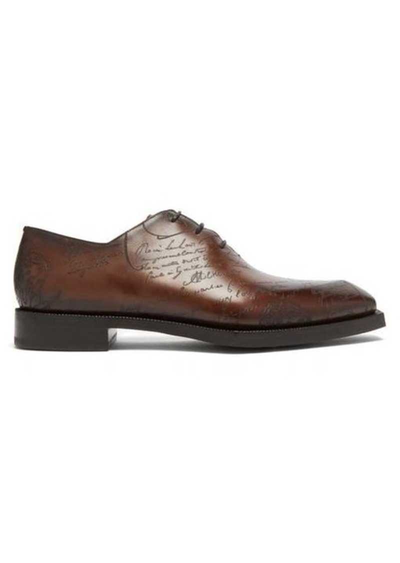 berluti derby shoes