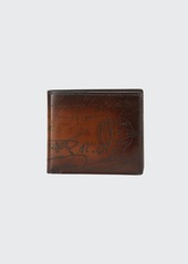 Berluti Scritto Venezia Leather Bi-Fold Wallet