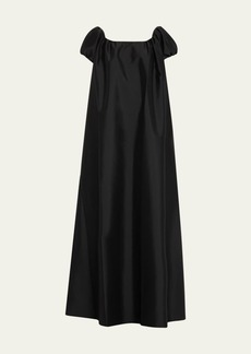 BERNADETTE Rianne Long Open-Neck Dress