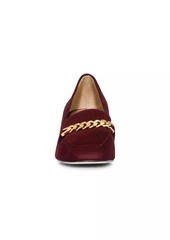 Bernardo Avery Heeled Chain Loafers