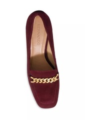 Bernardo Avery Heeled Chain Loafers