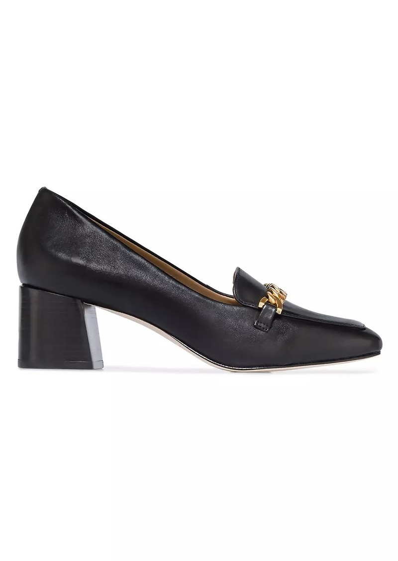 Bernardo Avery Heeled Chain Loafers