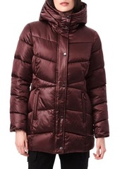 Bernardo Bundle Up Hooded Puffer Jacket