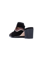 Bernardo Footwear Bernardo Brooklyn Embroidered Mule - Black