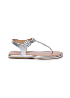 Bernardo Footwear Bernardo Tucson T-Strap Sandal - Silver