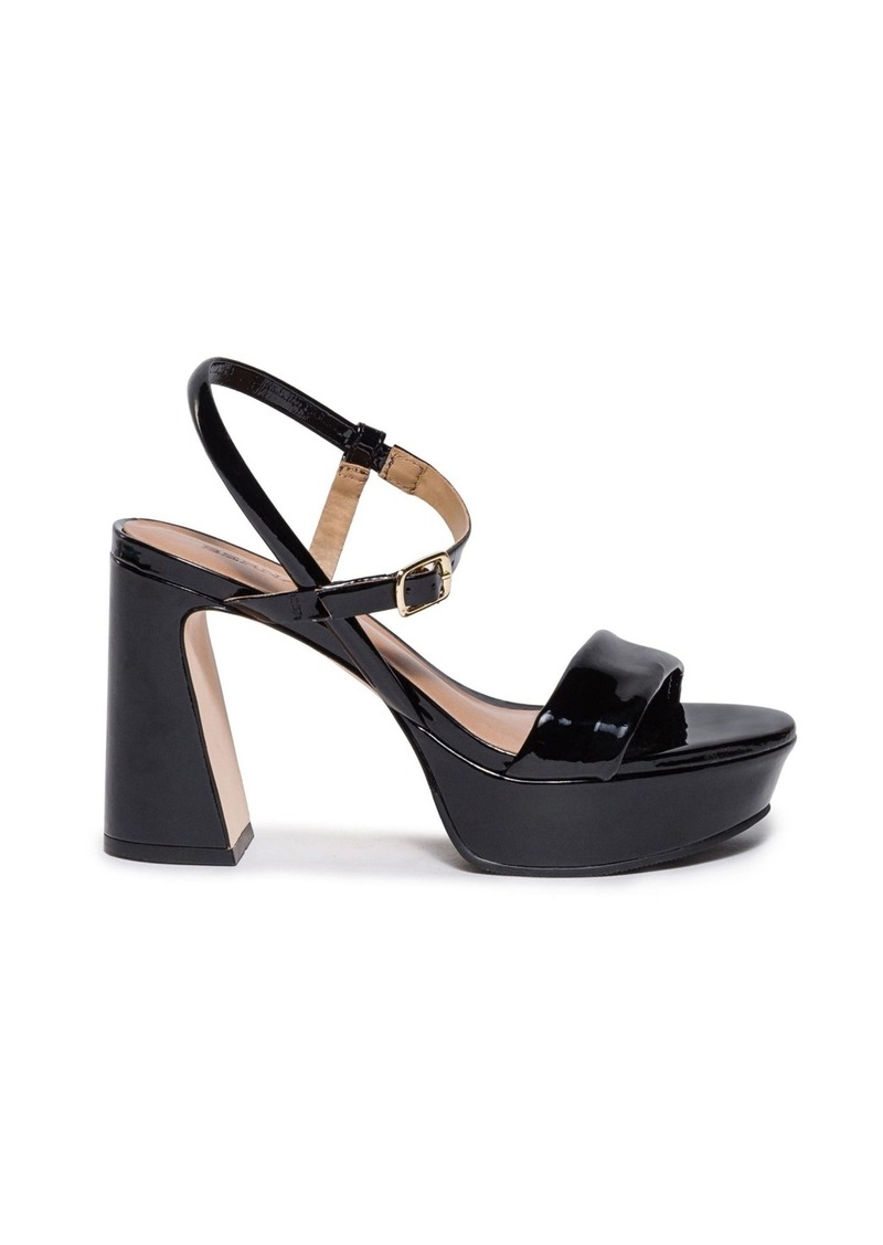 Bernardo Footwear Bernardo Ventura Platform Sandal - Black patent