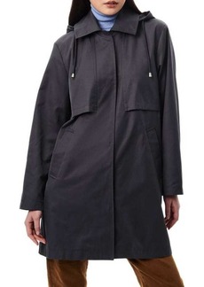 Bernardo Hooded Technical Rain Coat