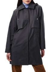 Bernardo Rain Coat with Removable Hood