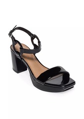 Bernardo Candace Patent Platform Sandals