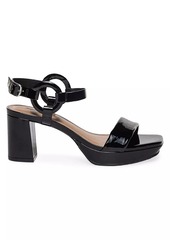 Bernardo Candace Patent Platform Sandals