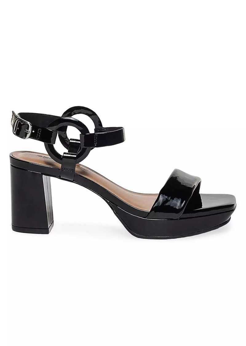 Bernardo Candace Patent Platform Sandals