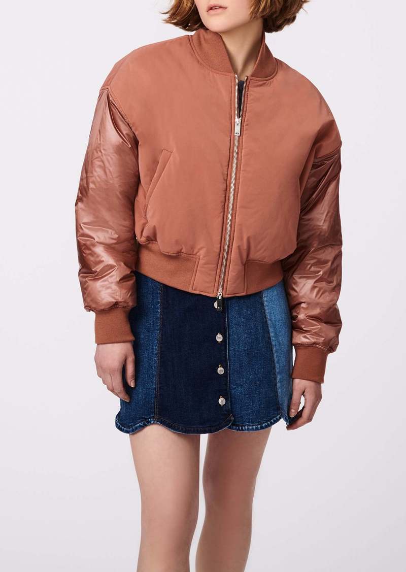 Bernardo Crop Bomber Jacket