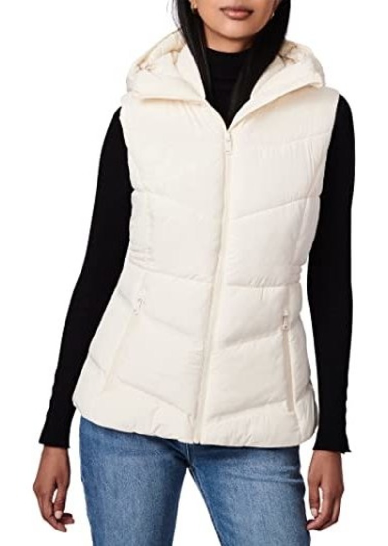 Bernardo Glue Seamed Hooded Vest