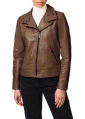 Bernardo Leather Biker Jacket