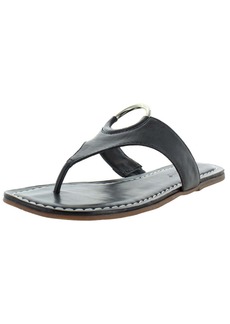 Bernardo Mallory Womens Leather O-Ring Thong Sandals