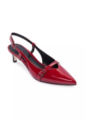 Bernardo Marietta Soft Patent Kitten Heel Pumps