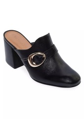 Bernardo Natasia Leather Mid Heel Mules