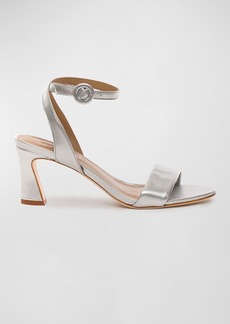 Bernardo Nora 2 Metallic Ankle-Strap Sandals
