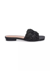 Bernardo Pixie Raffia Woven Sandals