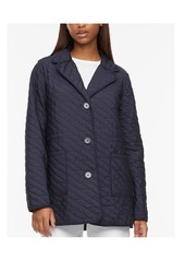 Bernardo Quilted Light Weight Blazer - Navy