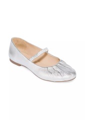 Bernardo Savona Metallic Ballet Flats