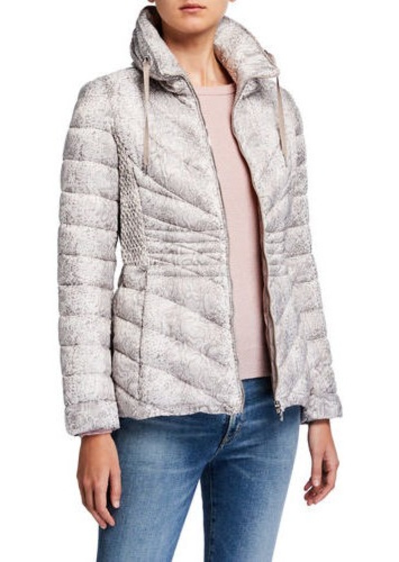 bernardo quilted packable puffer coat