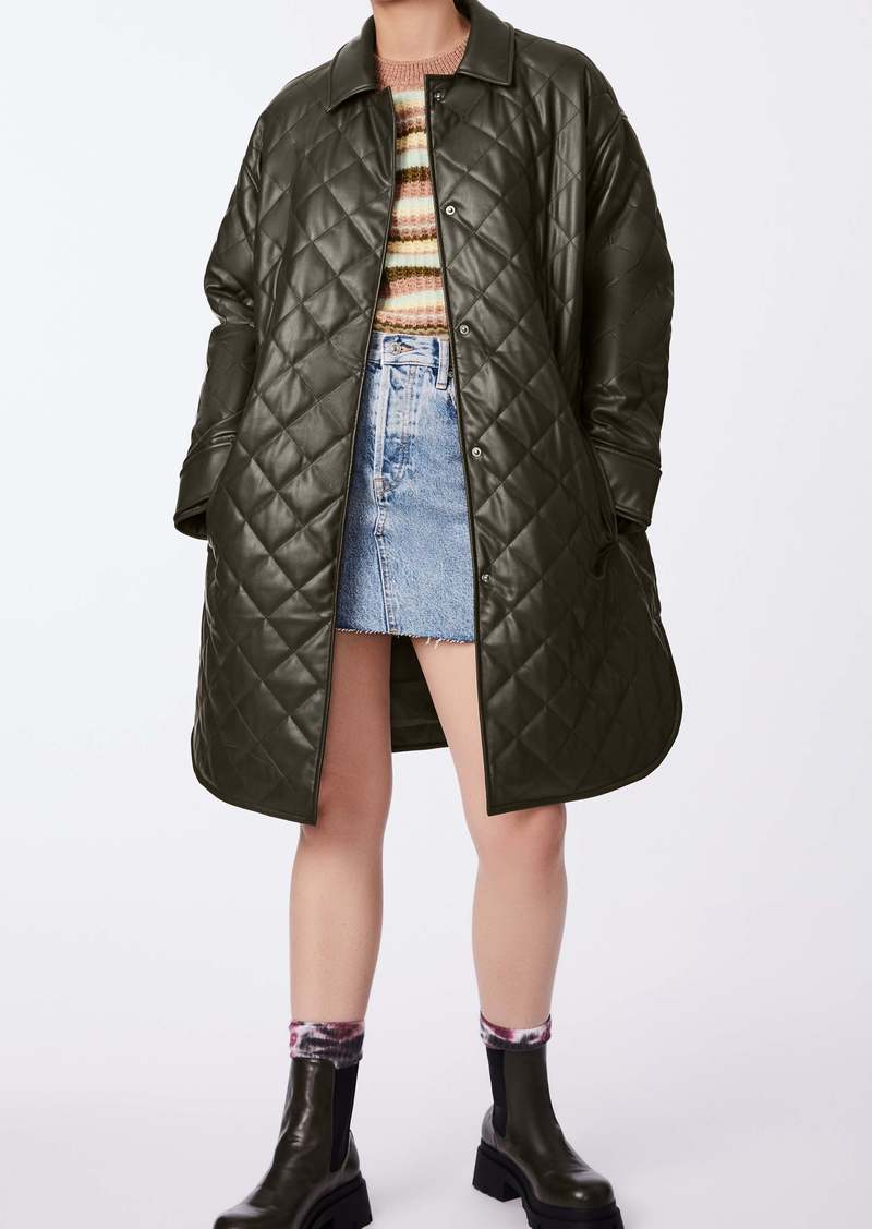 Bernardo Stretch Puffer Quilt Coat