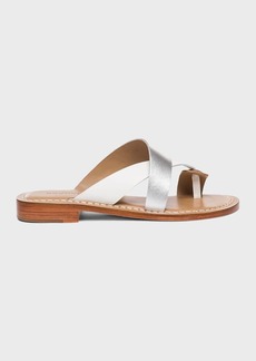 Bernardo Tia White/Silver Sandals