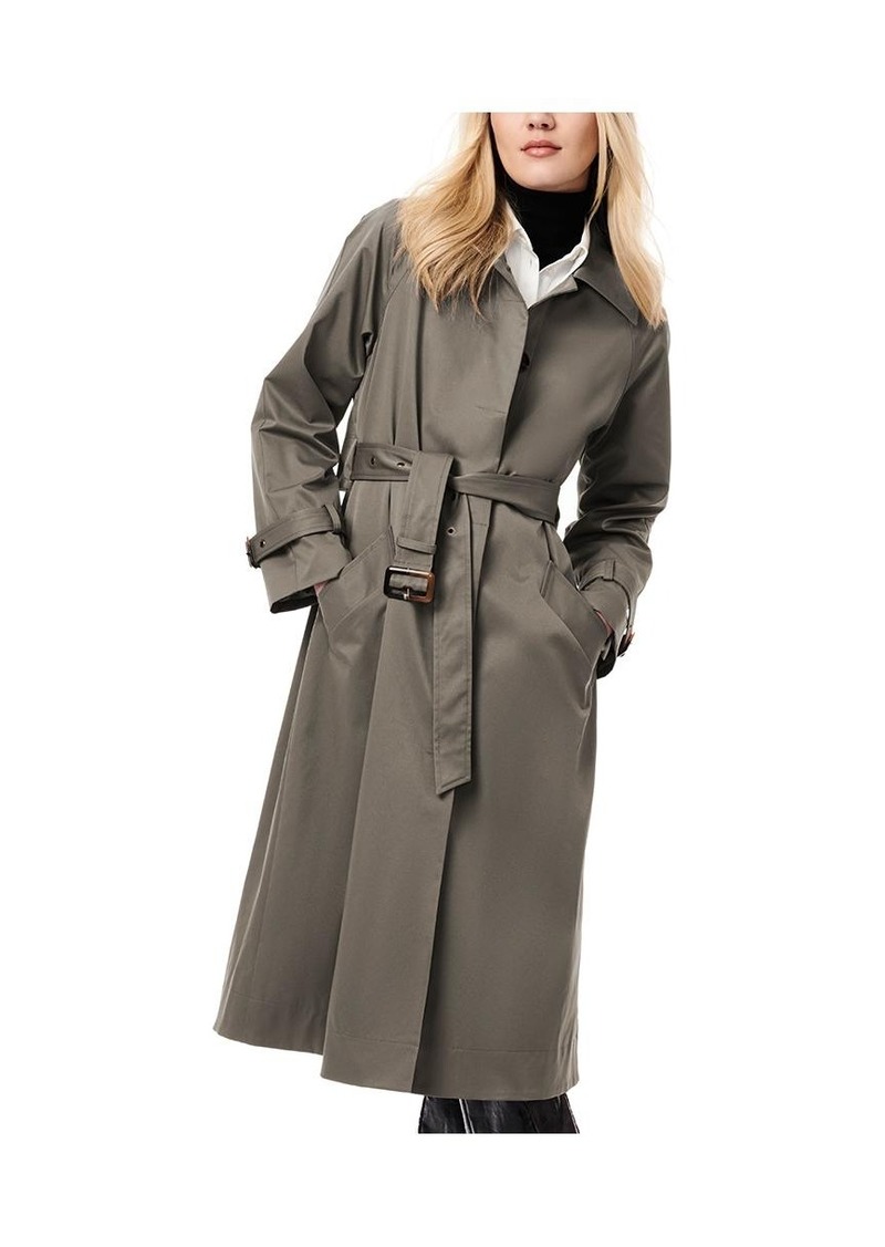 Bernardo Women's Modern Trench Coat - Smoky gray