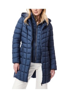 Bernardo Women's Seamed Walker Jacket - Smoke blue