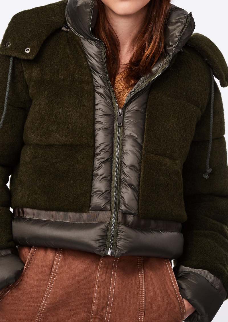 Bernardo Wool Puffer Jacket