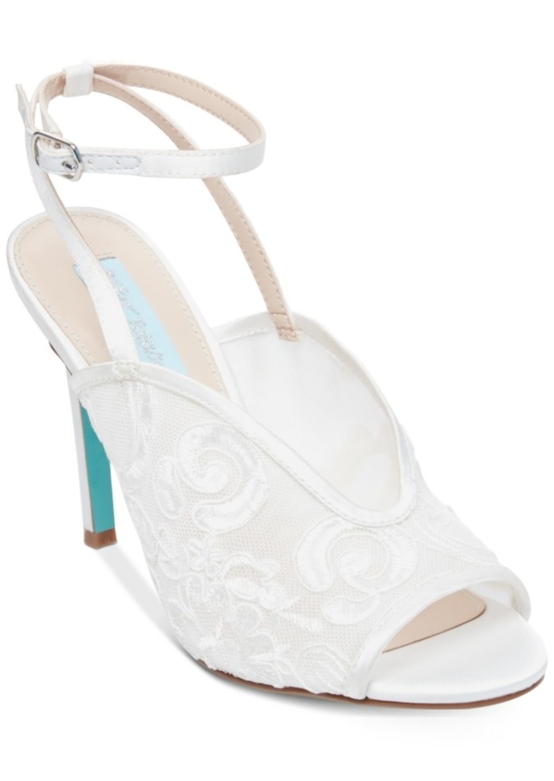 betsey johnson rosee flower wood clog sandals