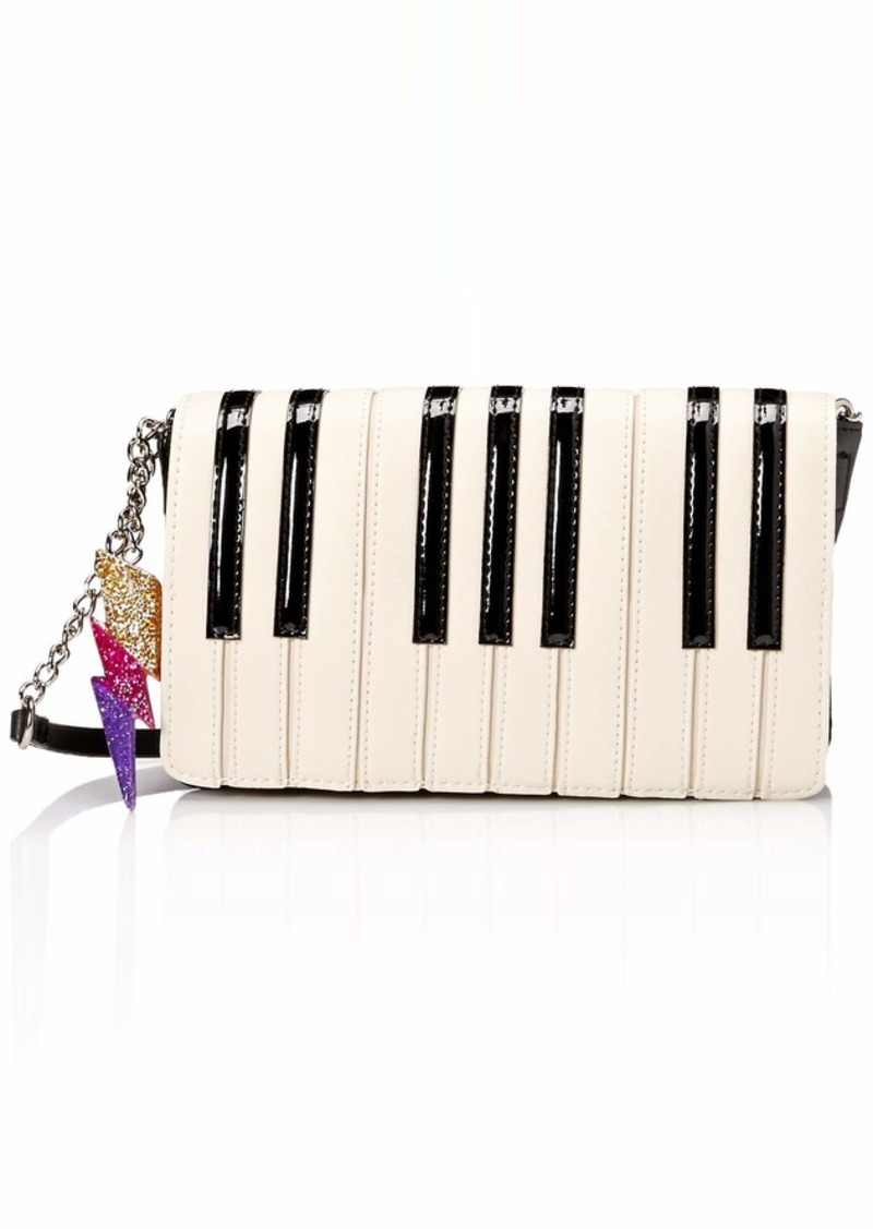 betsey johnson piano purse