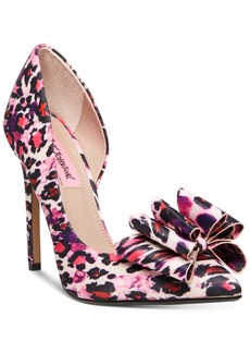 betsey johnson rosee flower wood clog sandals