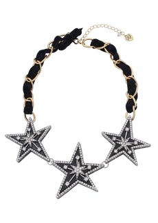 Betsey Johnson Starry Bib Necklace
