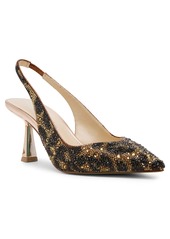 Betsey Johnson Women's Clark Slingback Evening Pumps - Leopard